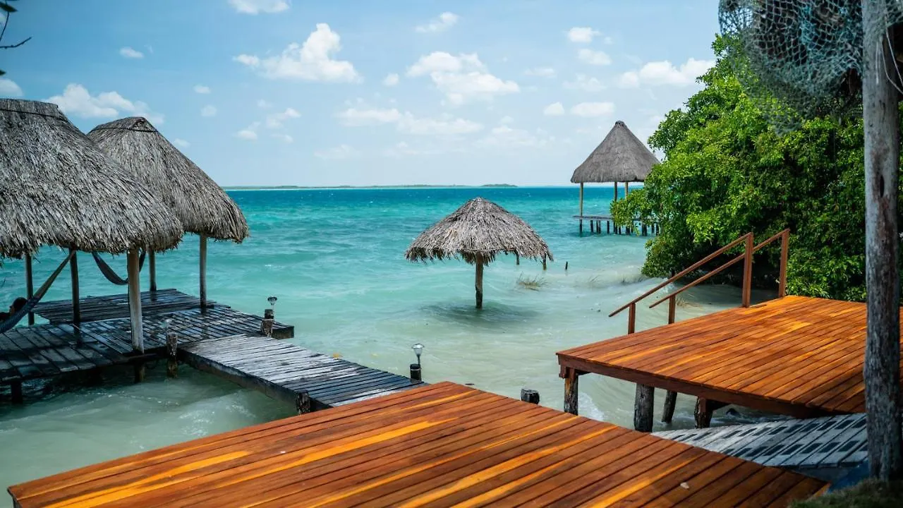 *** Guest house Agave-Blue Hotel Bacalar Mexico
