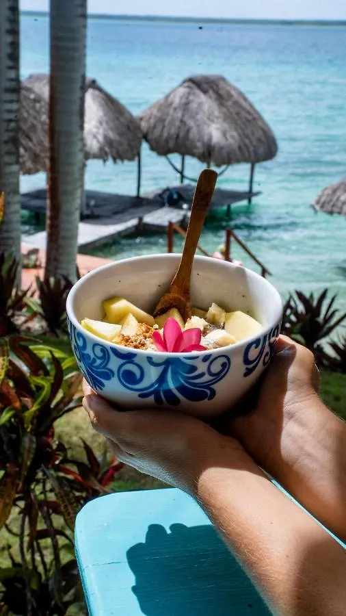 *** Guest house Agave-Blue Hotel Bacalar Mexico